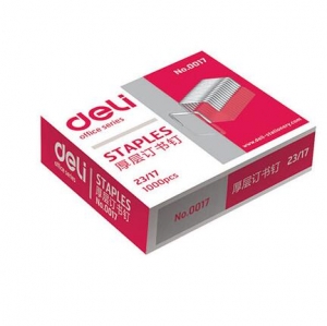 得力 0017 厚層訂書針 23/17