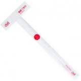 得力 8410 60cm有機(jī)T形尺