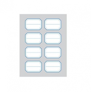 得力 7190 自粘性標(biāo)簽 23×33mm×8枚*12張
