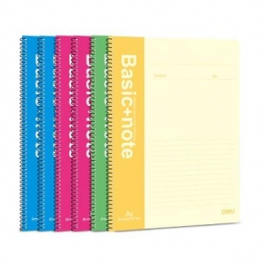 得力 7684 A5 螺旋本 80頁