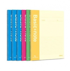 得力 7694 B5 螺旋本 80頁