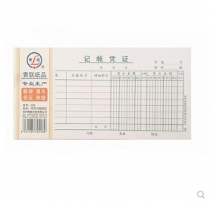 青聯(lián) 208  記賬憑證